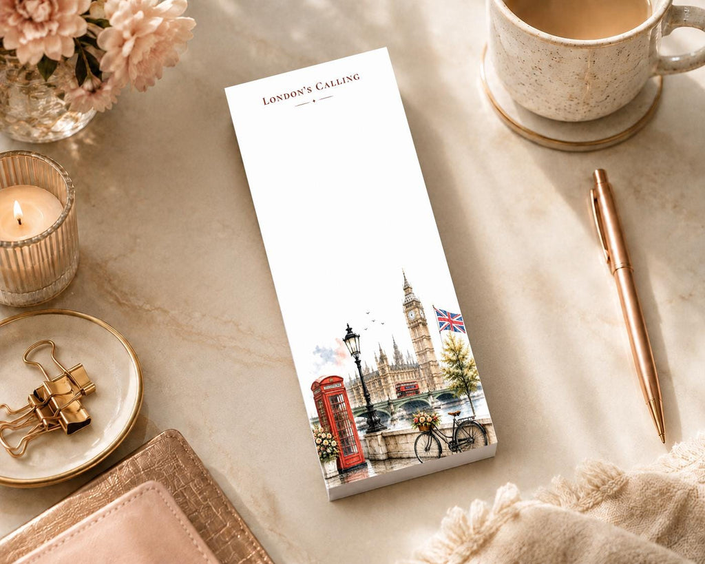 London's Calling Skinny Notepad