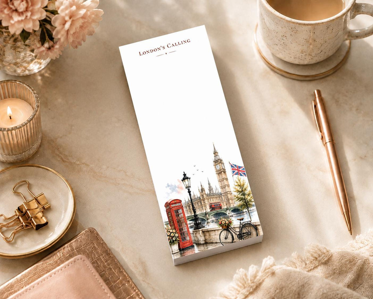 London's Calling Skinny Notepad