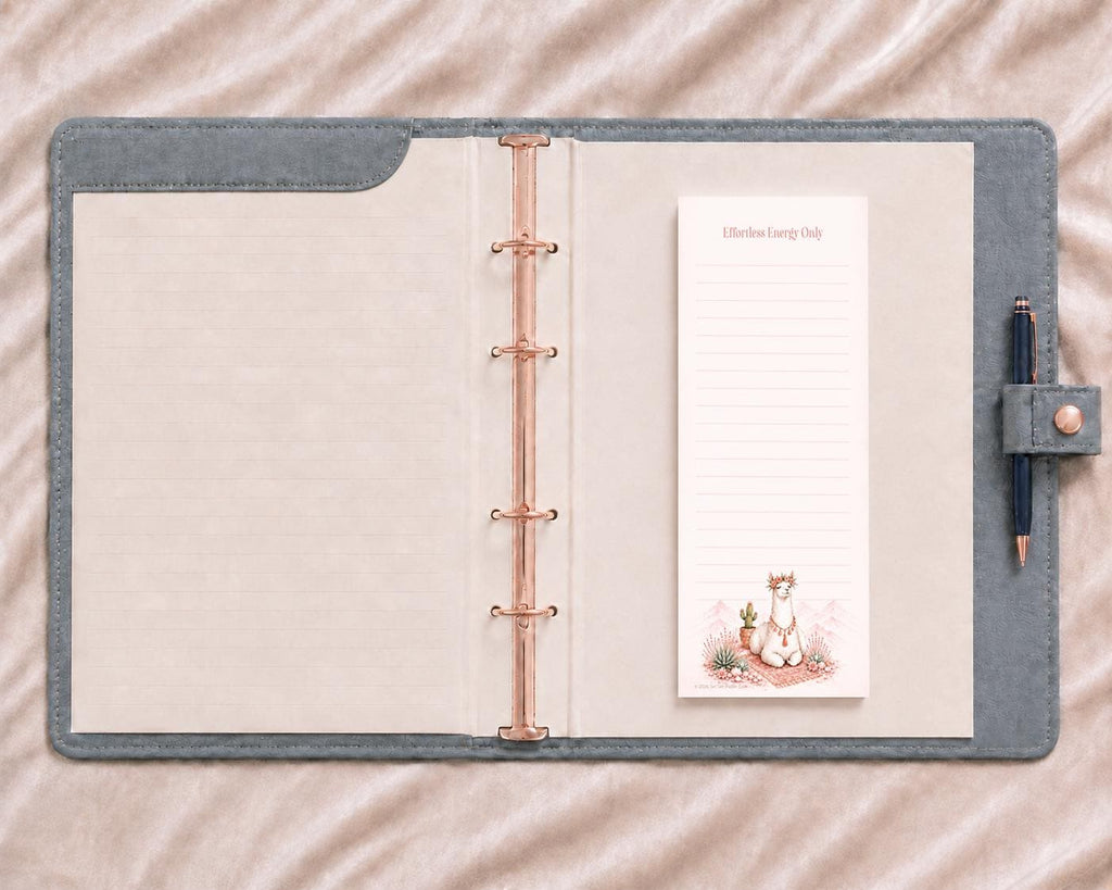 Llama Luxe Skinny Notepad