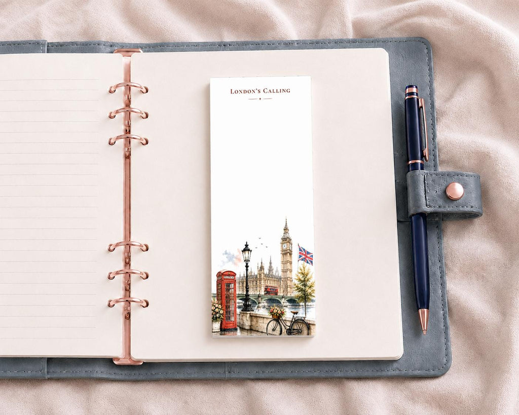 London's Calling Skinny Notepad