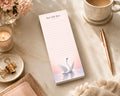 Swan Serenity Skinny Notepad