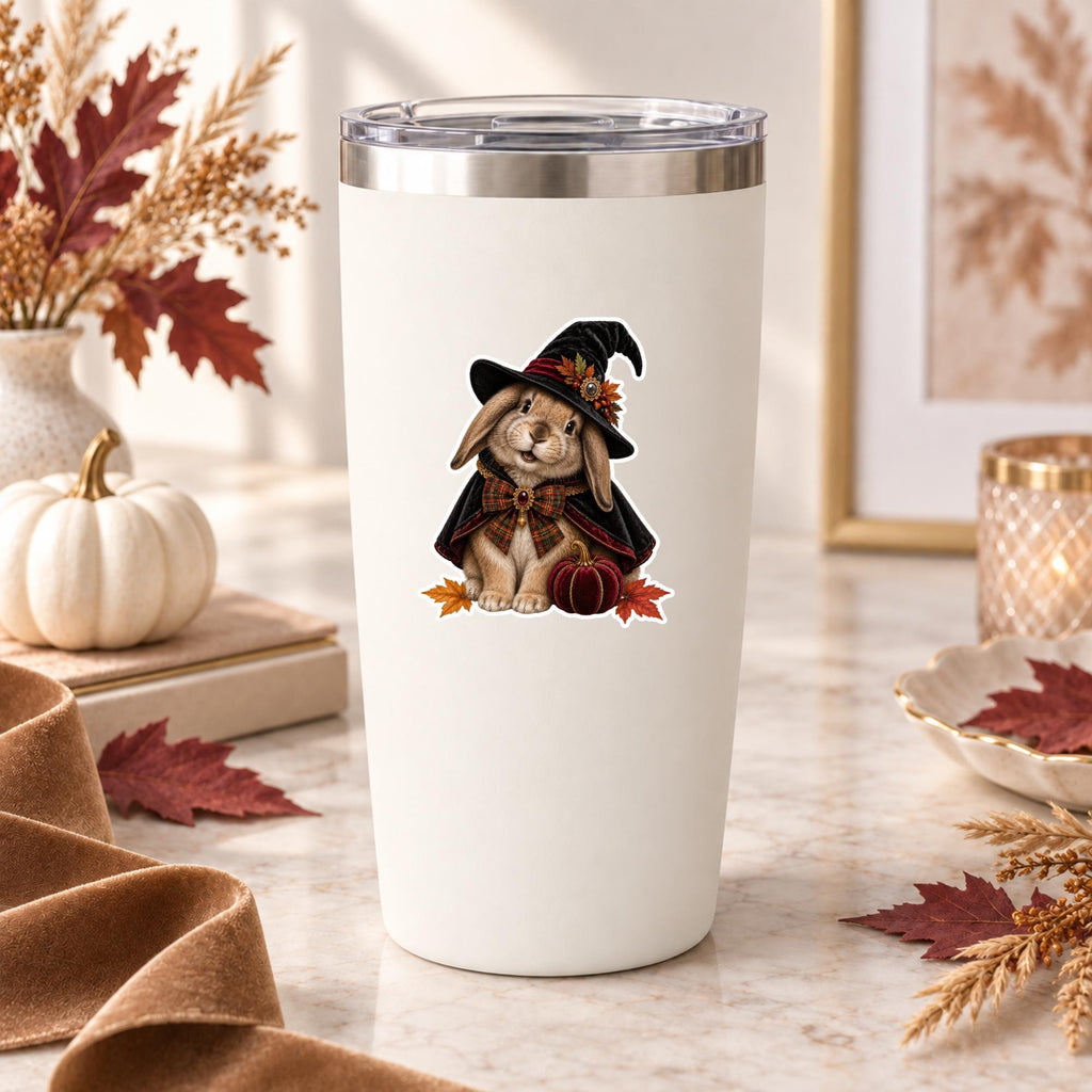 Woodland Halloween Sticker Pack | Fall Animal Decals (6 Pack)