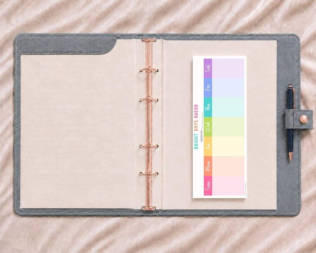 The Bright Side Skinny Weekly Planner Pad