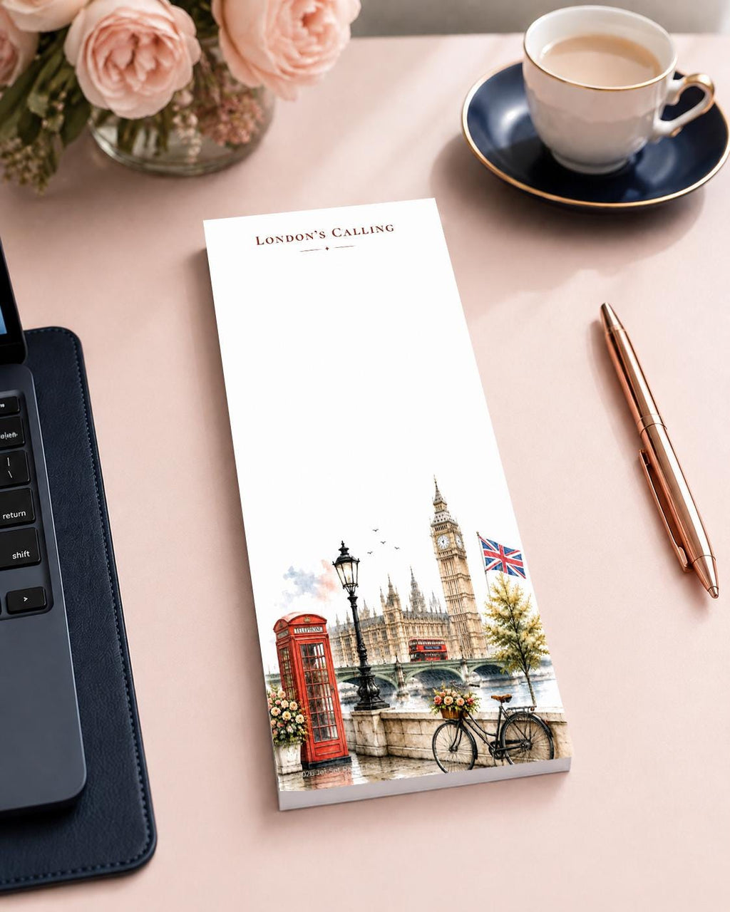 London's Calling Skinny Notepad