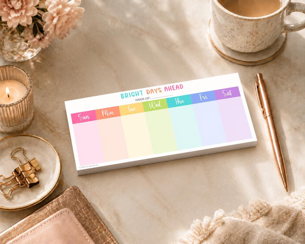 The Bright Side Skinny Weekly Planner Pad