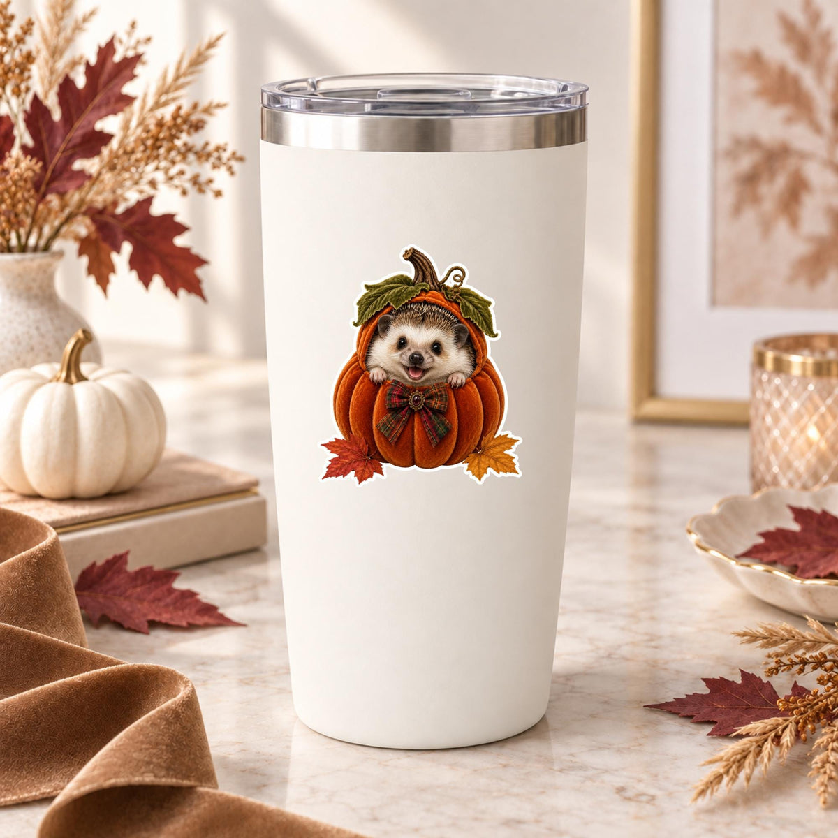 Woodland Halloween Sticker Pack | Fall Animal Decals (6 Pack)