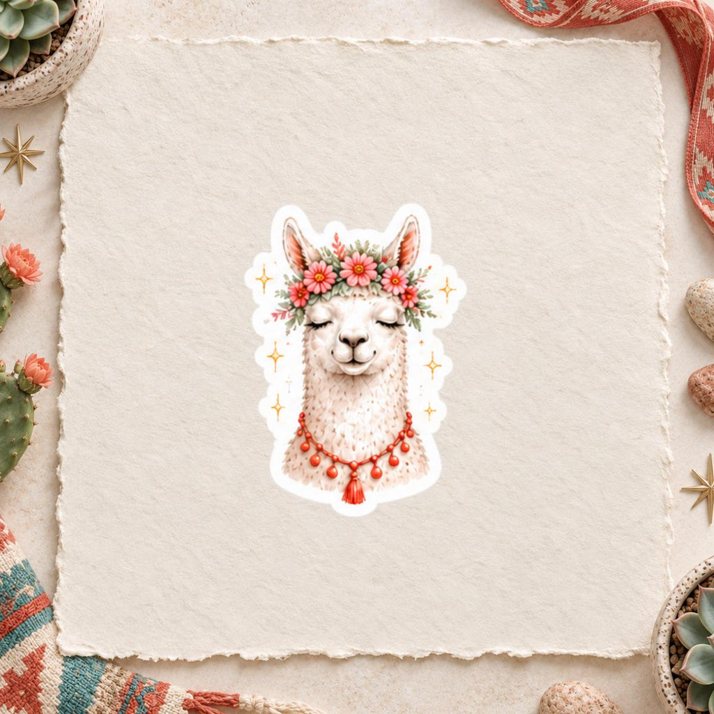 Llama Luxe Matte Vinyl Stickers