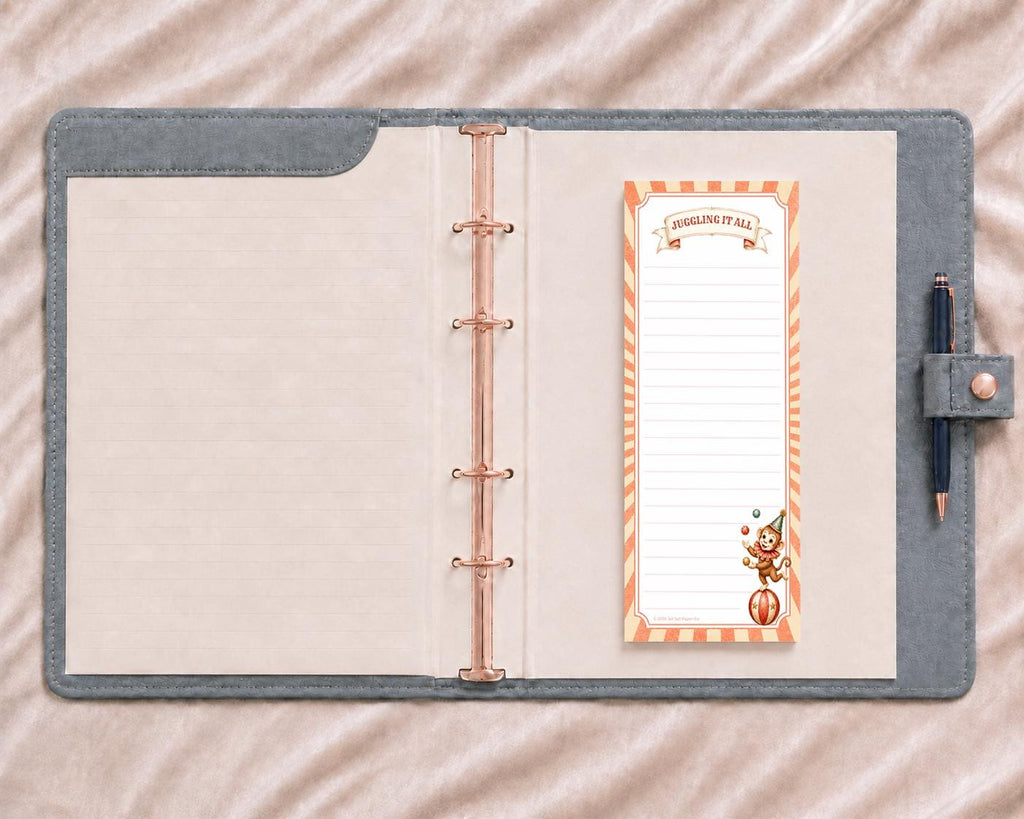 Monkey Business Skinny Notepad