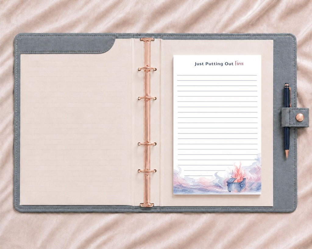 Everyday Edit Half Page Notepad | Millennial Plot Twist Memo Pad | Funny Notepad
