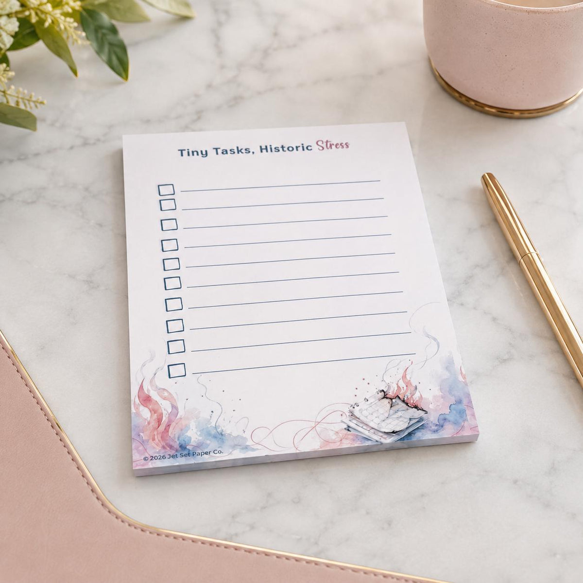 Everyday Edit Mini Notepad | Millennial Plot Twist To-Do List| Funny Notepad